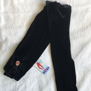 Velvet leggings
